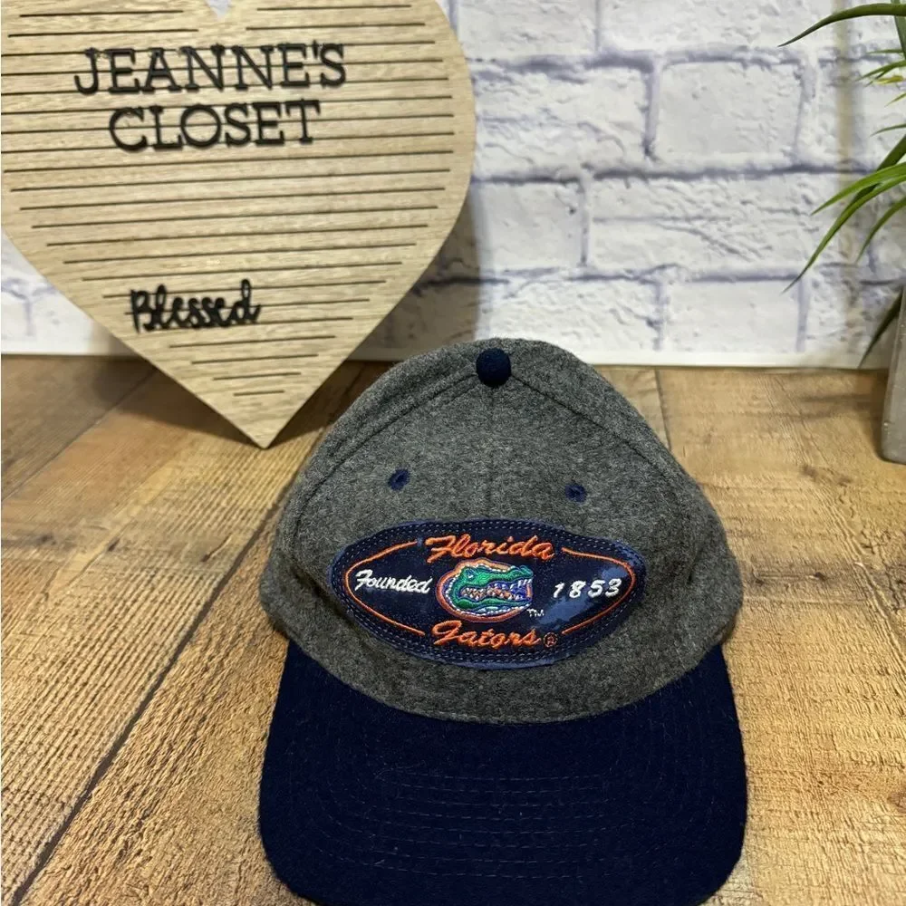 vintage Florida Gators Sports Specialties strapback hat- wool blend dad 80s/90s